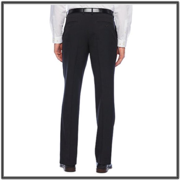 JF J. Ferrar® Slim Fit Flat Front Pant - Picture 3 of 3